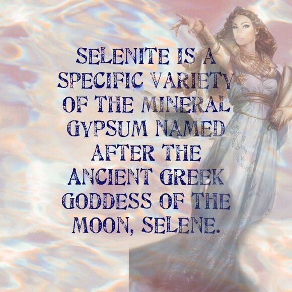 Selenite Sterling Silver Ring Size 5.5 - Picture 4 of 11